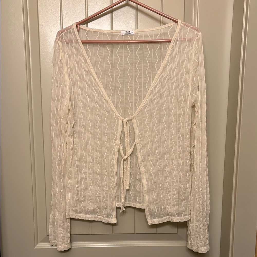 Sheer Ardene Cardigan